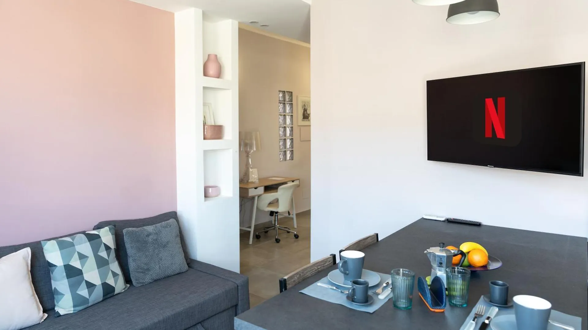 Penthouse With Panoramic Terrace -3 Min To Metro A Apartment Rome