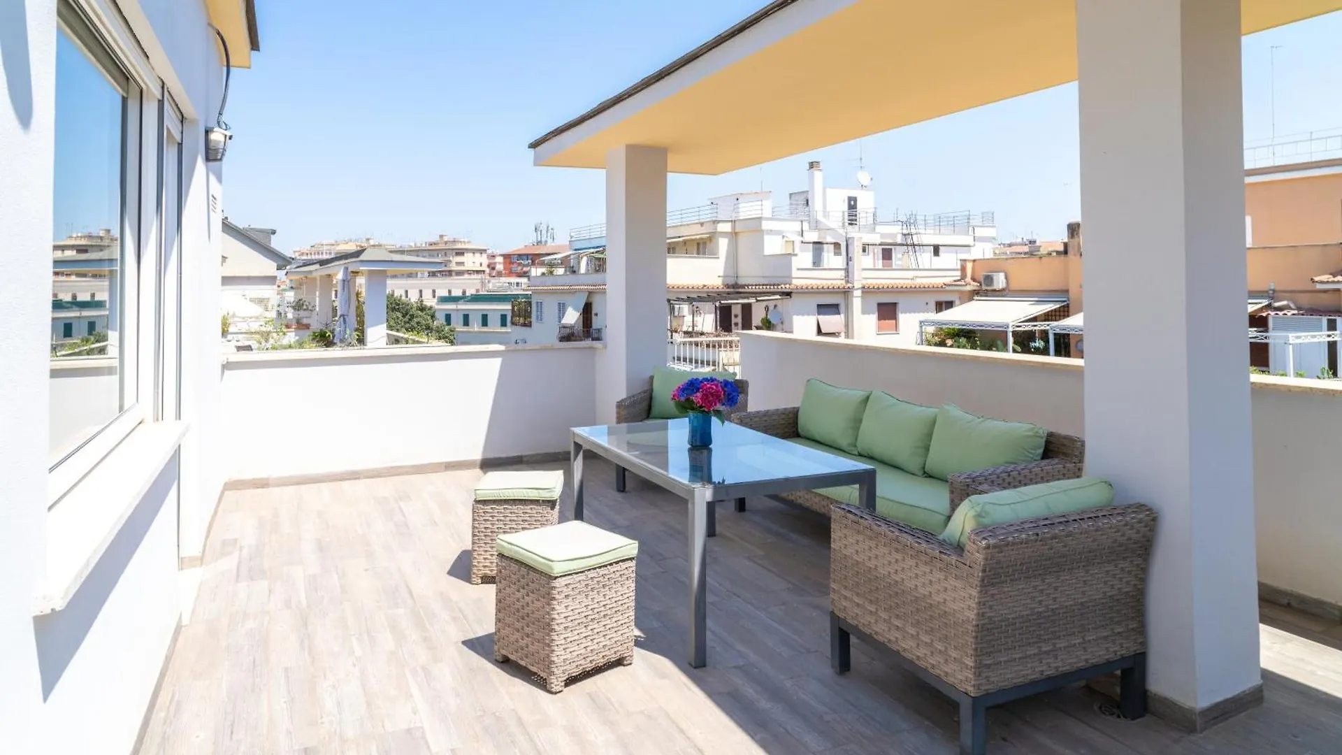 Penthouse With Panoramic Terrace -3 Min To Metro A Apartment Rome 0*,  Italy